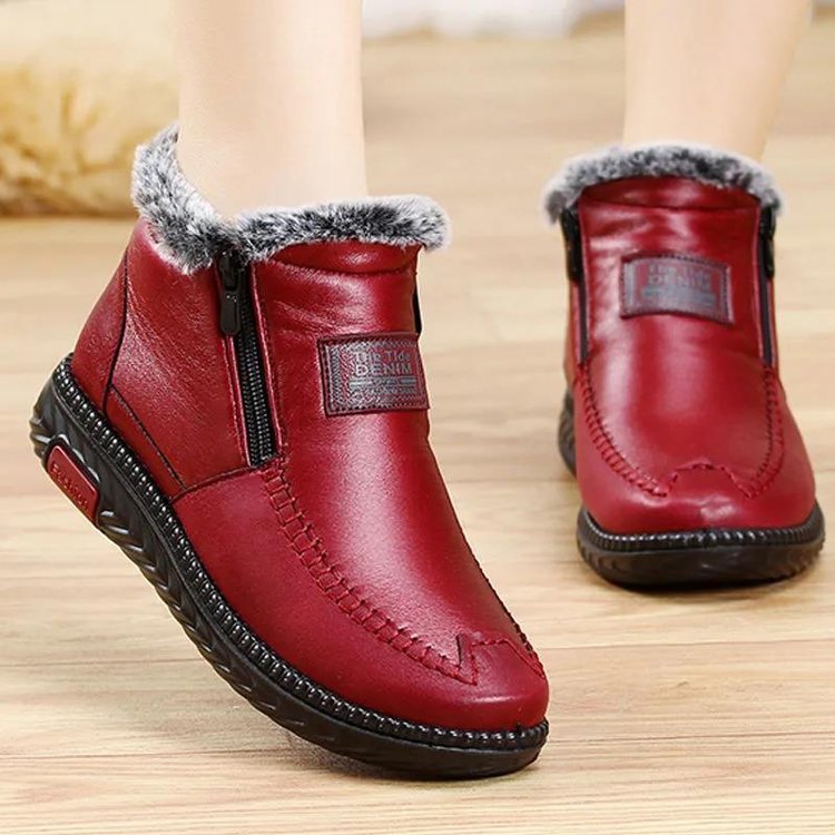 Zapatos de algodón grueso de invierno