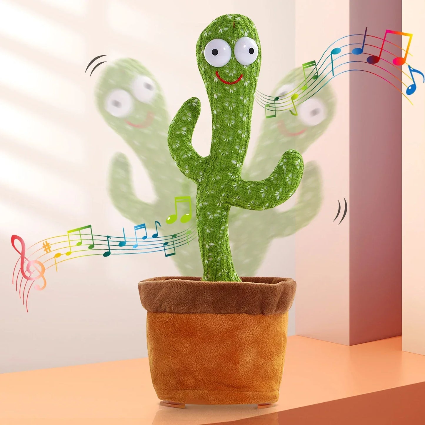 Cactus danzante (brilla y aprende a hablar)
