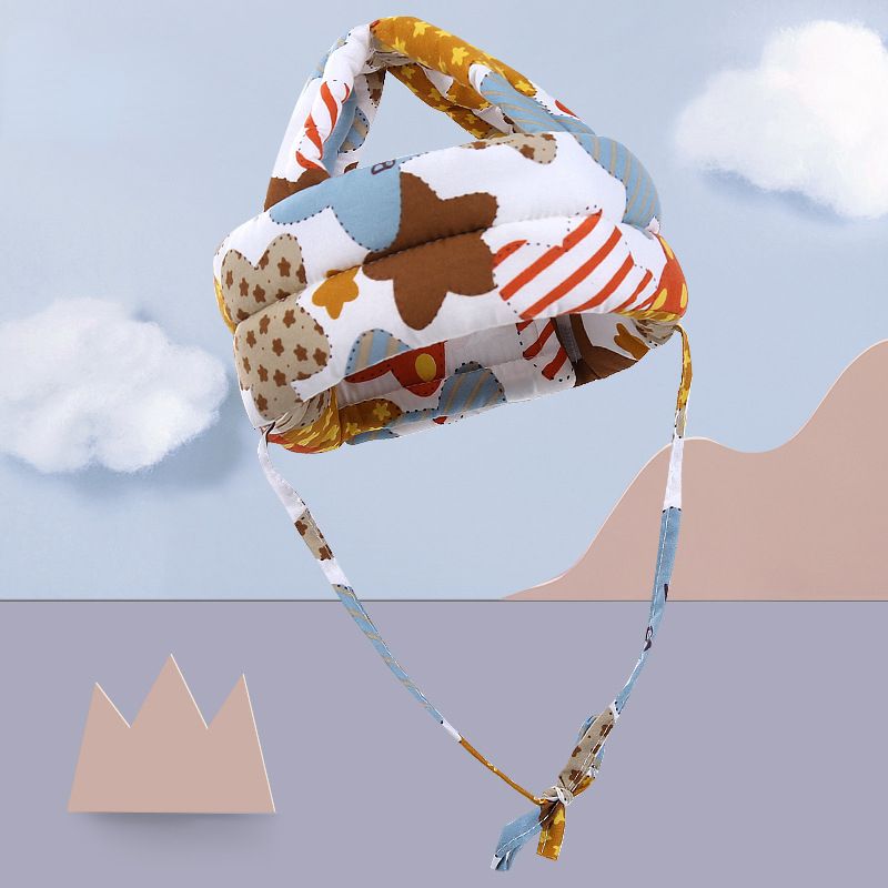 Chapéu de segurança para bebês, arnês anti-queda, arnês de proteção, cabeça macia anticolisão, chapéu anticolisão para crianças