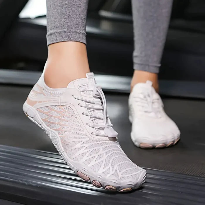 sapatos descalços saudáveis e confortáveis