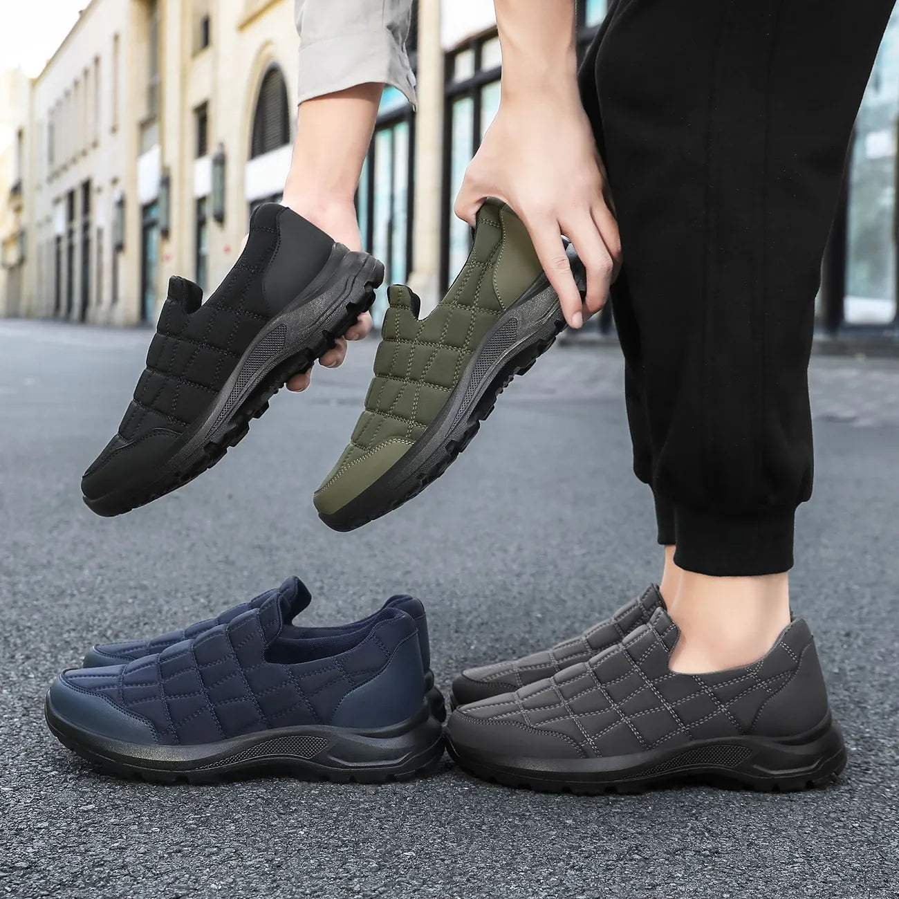 Zapatos nuevos de hombre
