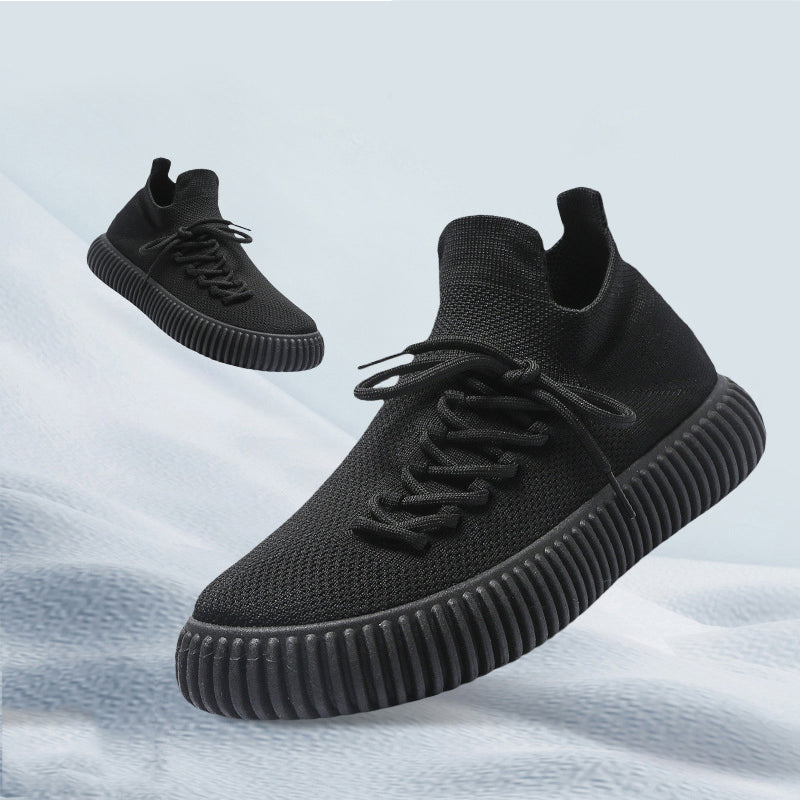 Zapatos de malla transpirables con suela suave para hombre.