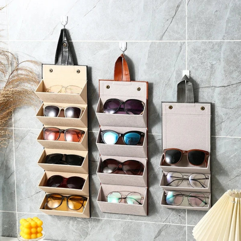 Organizador de óculos portátil