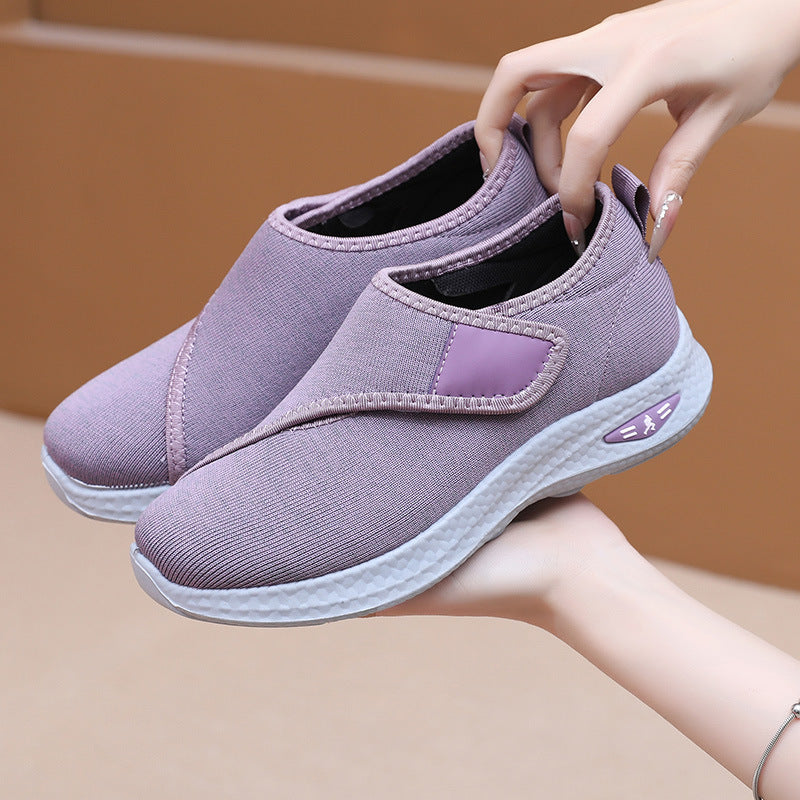Zapatos mujeres casual zapatos de suela gruesa zapatos transfronterizos shoes transpirables zapatos de cojín de aire de aumento