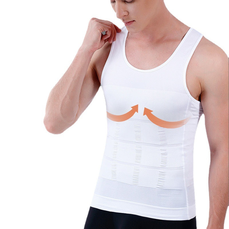Regata Modeladora de Compressão Masculina - SlimFlex (COMPRE 1 LEVE 2)