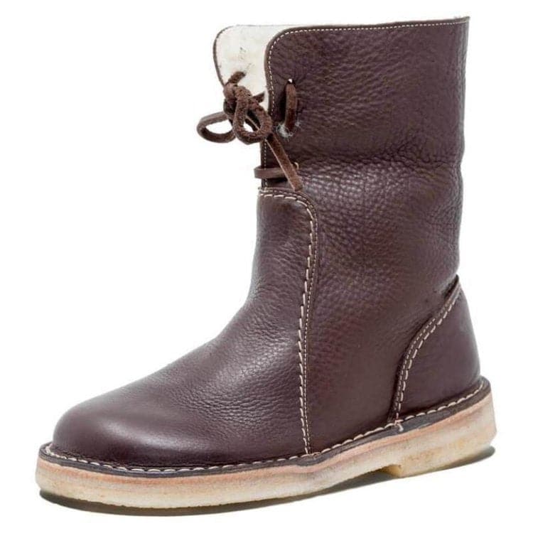 Botas impermeables de cuero