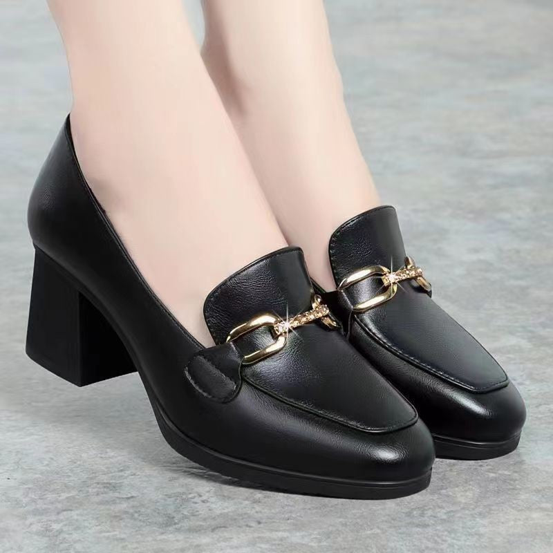 (cerradura) tacones altos femeninos
