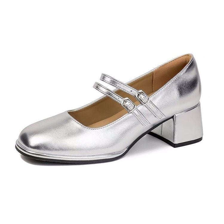 Sandalias de tacón alto para mujeres (rojo)