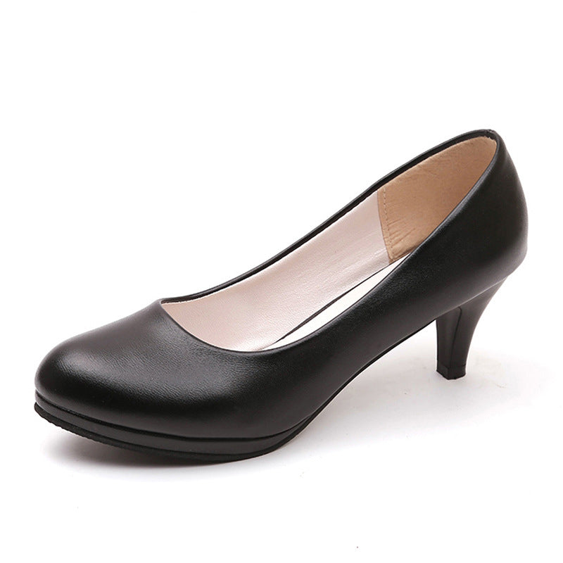 Zapatos profesionales cómodos para trabajar tacones altos