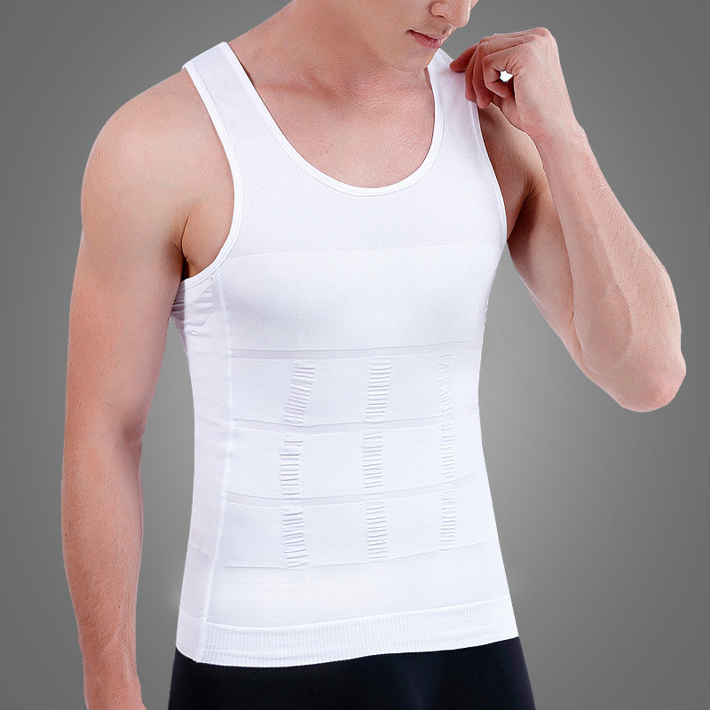 Regata Modeladora de Compressão Masculina - SlimFlex (COMPRE 1 LEVE 2)