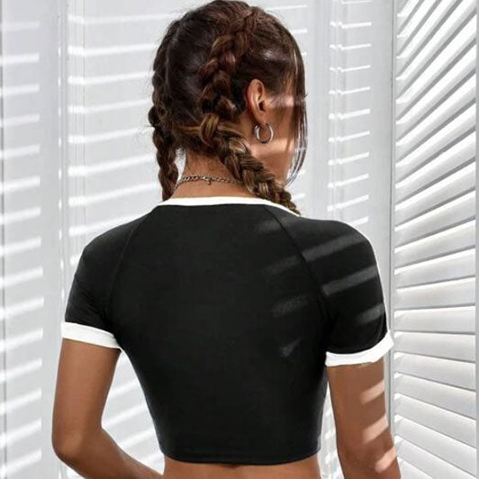 Umbigo exposto sexy/vida/moda