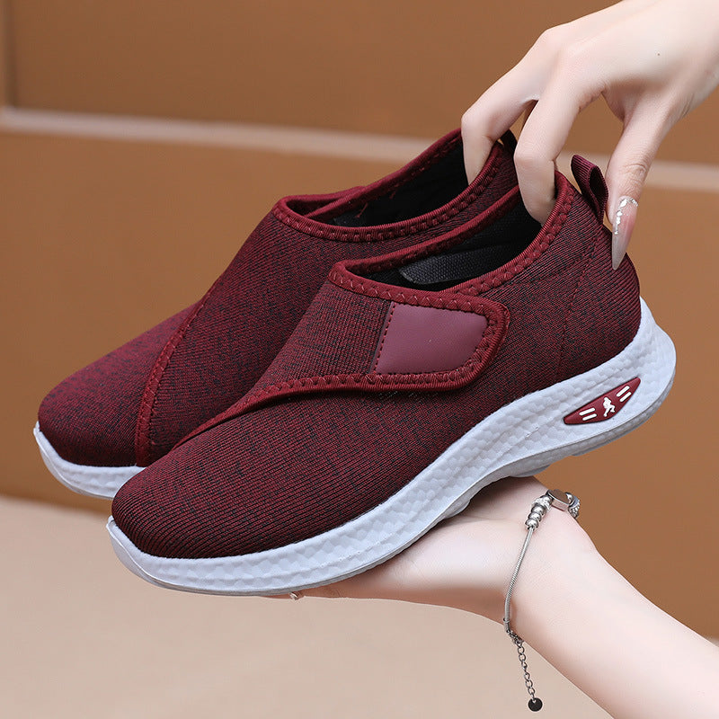 Zapatos mujeres casual zapatos de suela gruesa zapatos transfronterizos shoes transpirables zapatos de cojín de aire de aumento