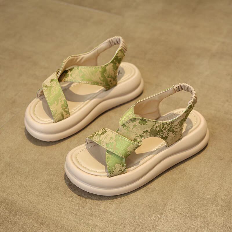 Sandalias romanas para mujeres en verano con un nuevo sentido de alta gama 2025