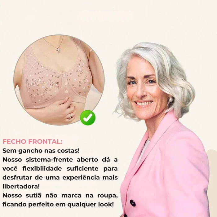 Sutiã Confortável Sutienne | 5 SUTIÃS + FRETE GRÁTIS