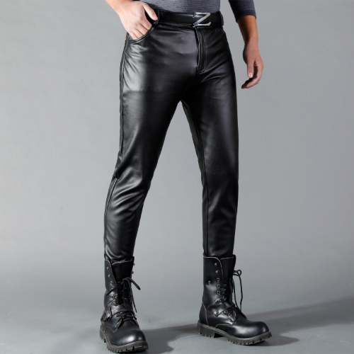 🔥Restam apenas 200 peças 💥Primeiro a chegar, primeiro a ser servido - Calça justa de couro PU stretch