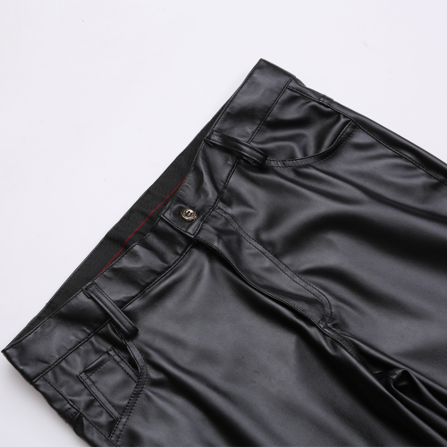 🔥Restam apenas 200 peças 💥Primeiro a chegar, primeiro a ser servido - Calça justa de couro PU stretch