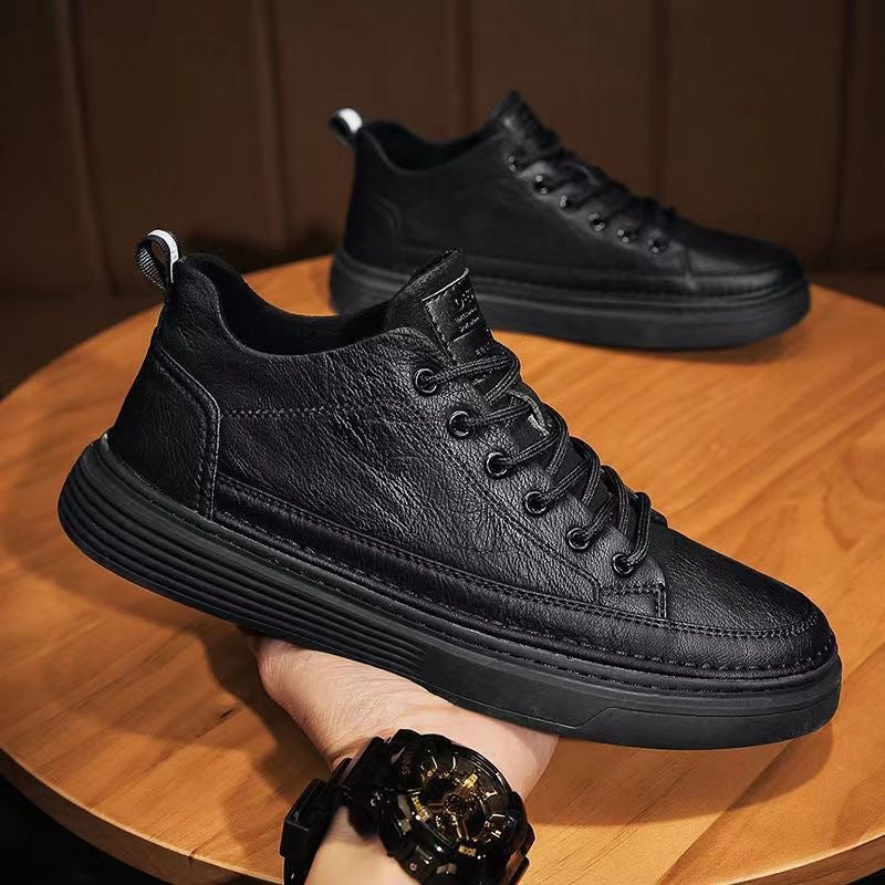 Zapatos casuales de hombre (cuero)