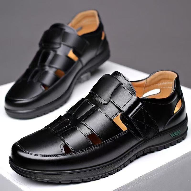 Sandalias de cuero para hombre