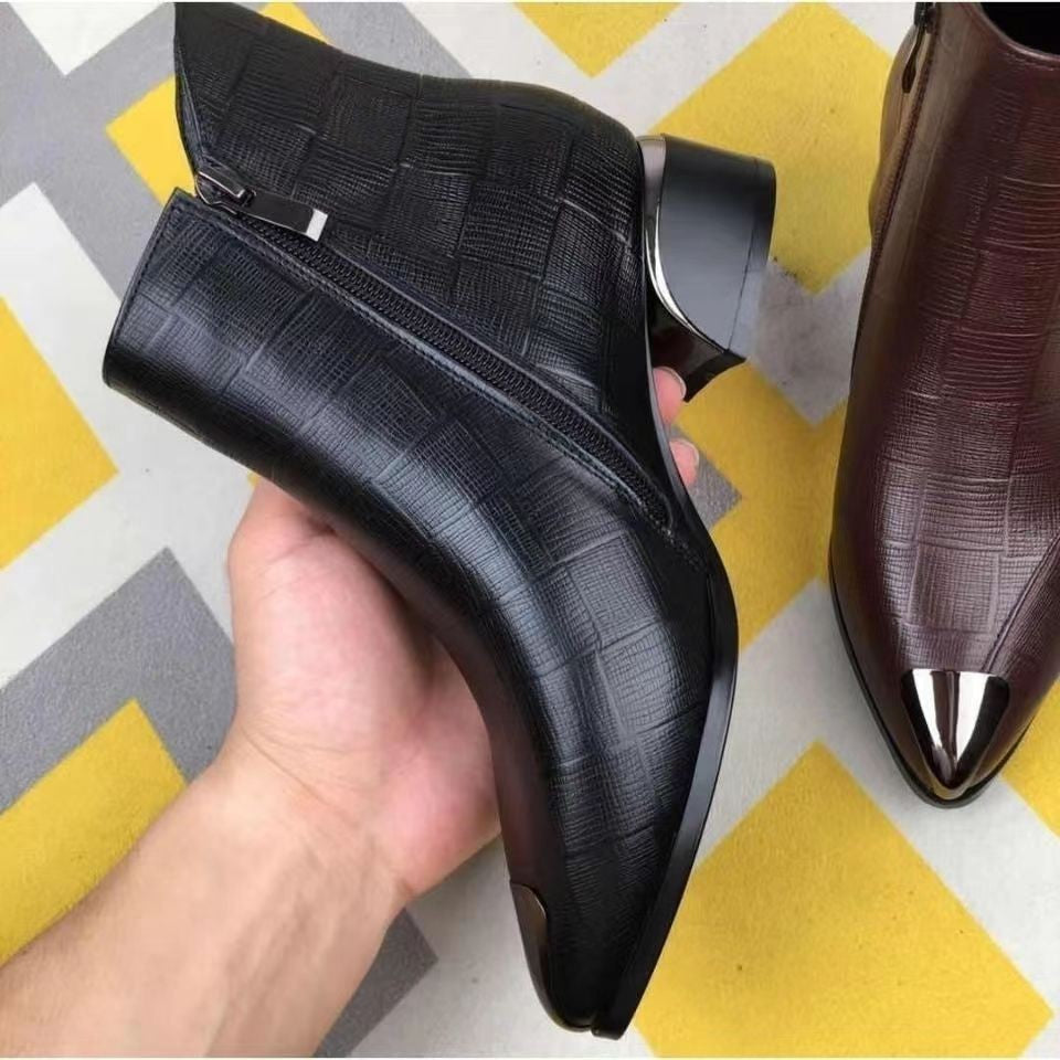 Nuevas botas Martin (botas de cuero repujadas)
