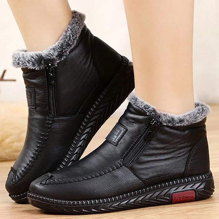 Zapatos de algodón grueso de invierno