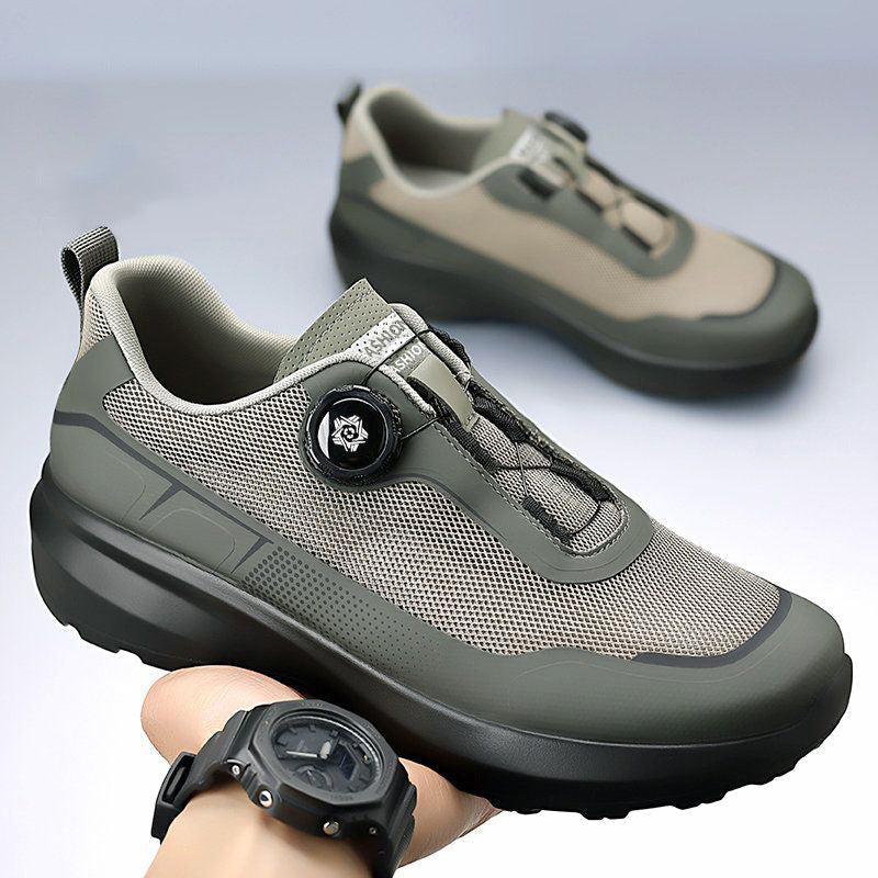 Zapatillas con botones giratorios
