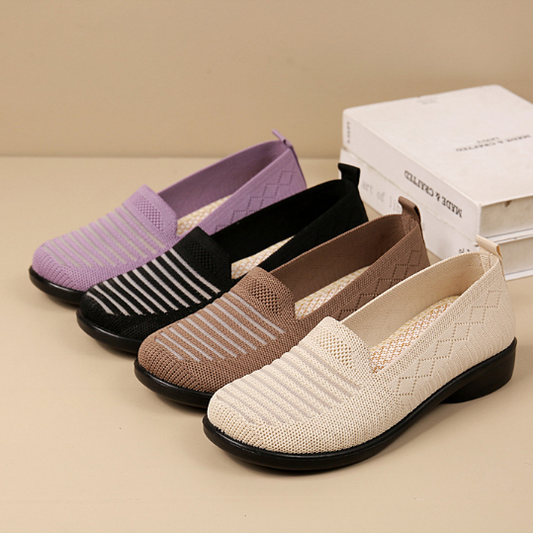 Zapatillas de tenis transpirables de suela blanda