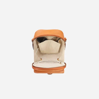 Bolso bandolera de piel