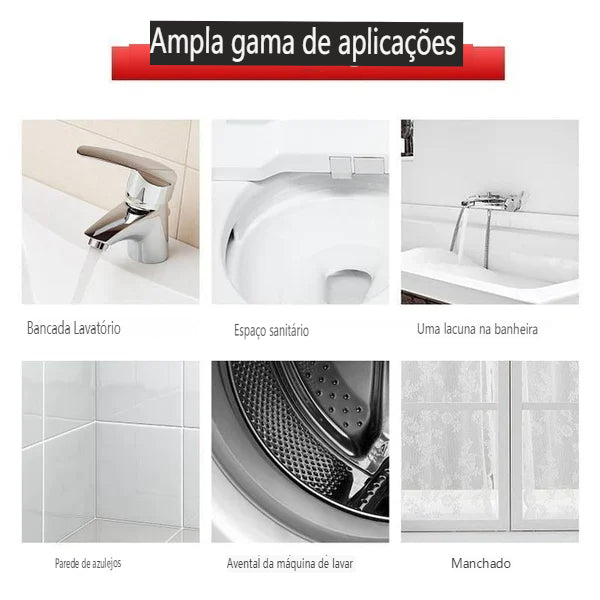 Gel removedor de mofo doméstico