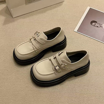 2024 nuevos zapatos de cuero pequeños de alta calidad.