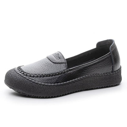 Zapatos de suela blanda 100% de piel de vaca auténtica26703