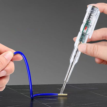 Caneta testadora de tensão Sonda de tensão elétrica para detecção liga-desliga