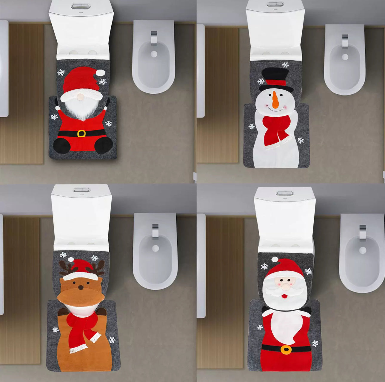 Set Navideño para Baño