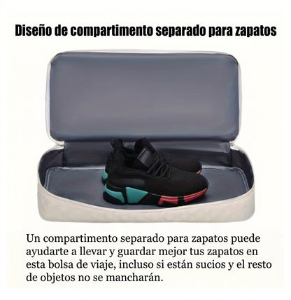 ✈️Bolso de Viaje con Zapatera e Impermeable