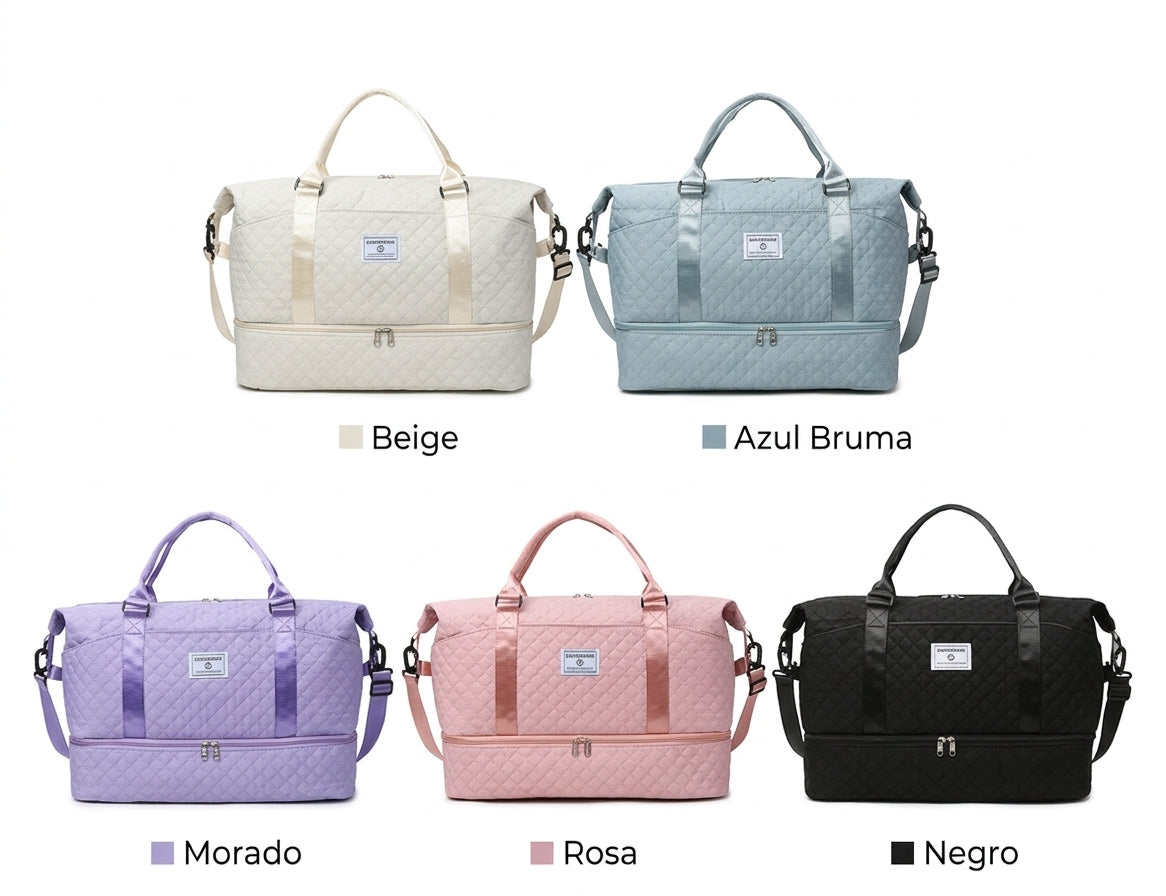 ✈️Bolso de Viaje con Zapatera e Impermeable
