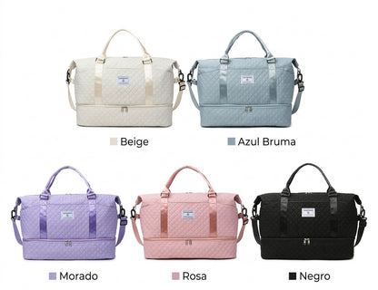 ✈️Bolso de Viaje con Zapatera e Impermeable