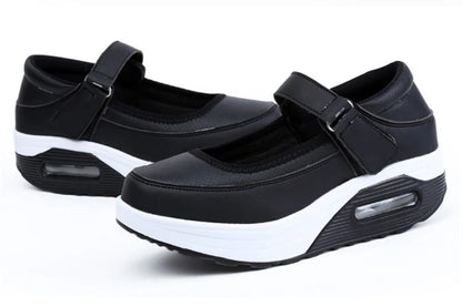 Zapatillas de Plataforma para Mujer - Calzado Casual Estilo Mary Jane con Suela Gruesa