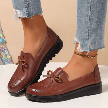 Zapatos de piel suave y antideslizante