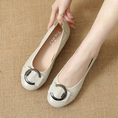 Mocasines planos sencillos