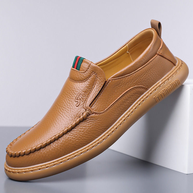 Zapatos de piel de vacuno transpirables para hombre