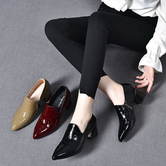 (reflejo de líneas verticales)Zapatos casuales para mujeres