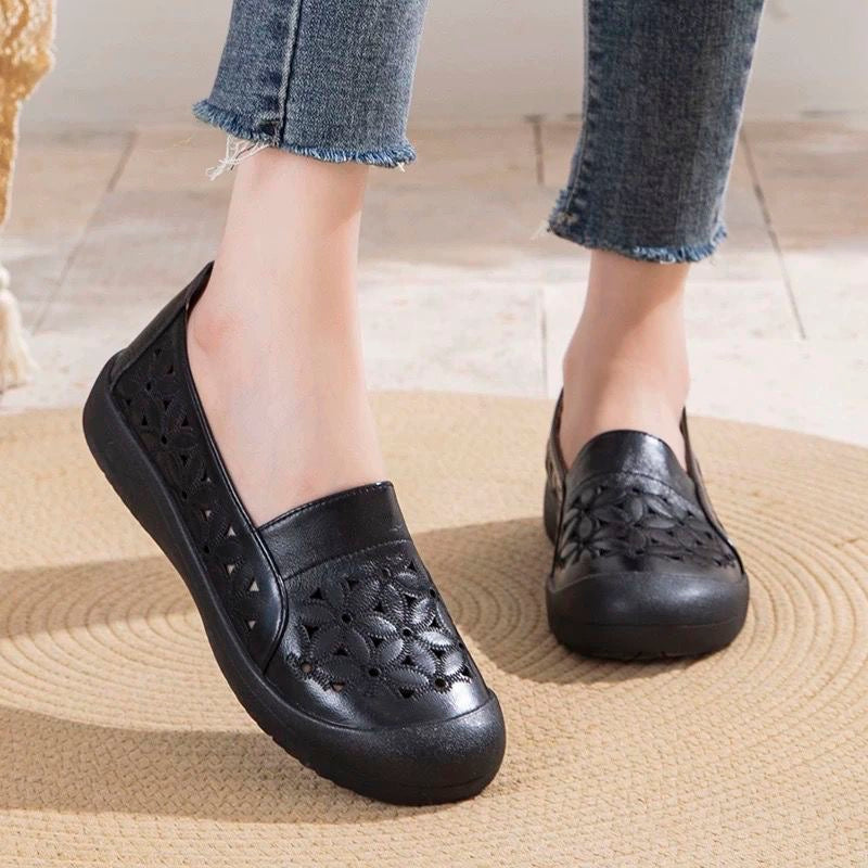 Sandalias caladas cómodas