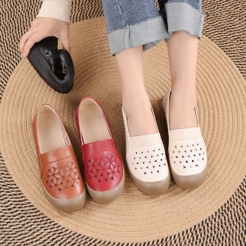 Sandalias caladas cómodas