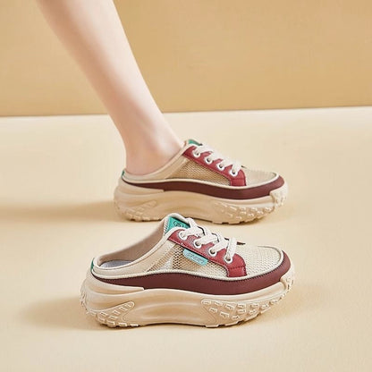 Zapatos casuales de malla Baotou