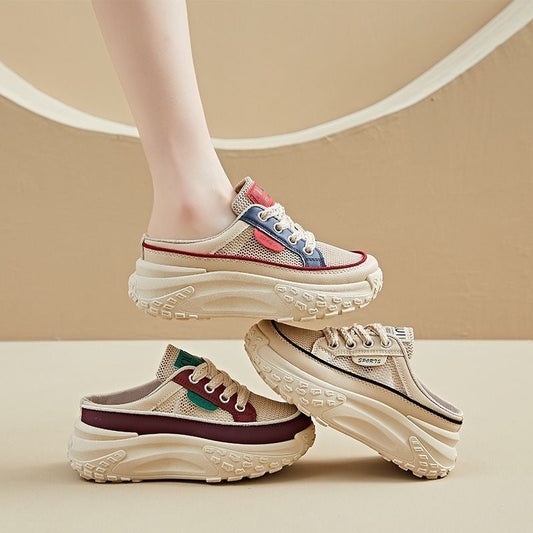 Zapatos casuales de malla Baotou