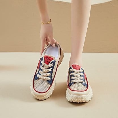 Zapatos casuales de malla Baotou
