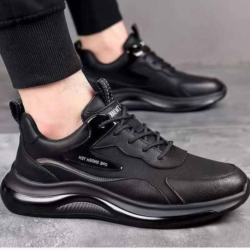 Zapatillas deportivas informales de cuero