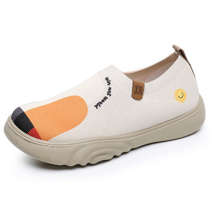 Zapatillas "descalzo" de suela blanda