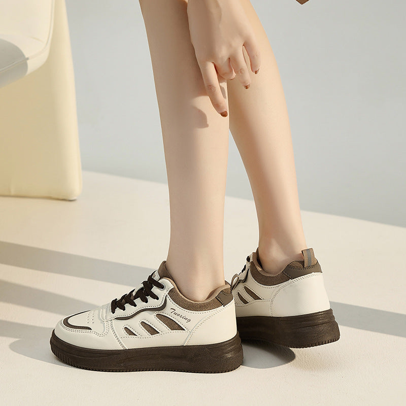 Zapatillas ligeras de suela gruesa