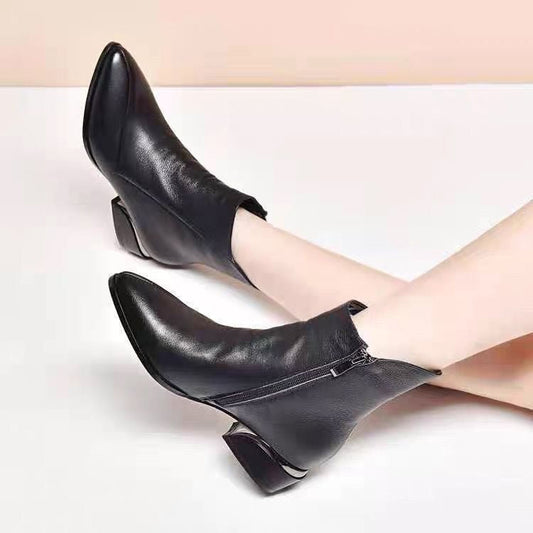 (puntiagudo)Botas de mujer de tacón alto