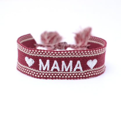 Pulsera de la suerte MAMA—compre uno y llévese otro gratis